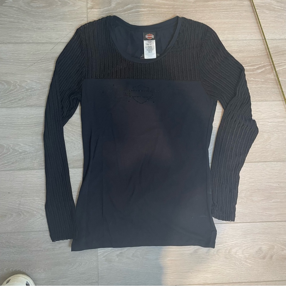 Harley-Davidson long sleeve black shirt